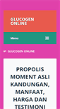 Mobile Screenshot of glucogenplus.net